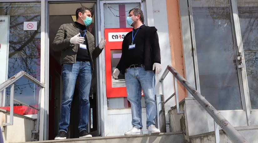 კორონავირუსის გავრცელების პრევენციის მიზნით, ზუგდიდში მოხალისეთა ჯგუფები აქტიურად მუშაობს