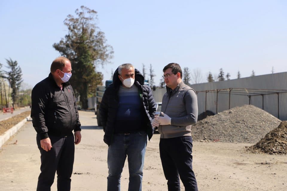 ზუგდიდის მუნიციპალიტეტში ინფრასტრუქტურული სამუშოები აქტიურად მიმდინარეობს