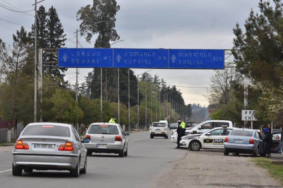 სამეგრელოში 24 საათიანი კონტროლი ხორციელდება