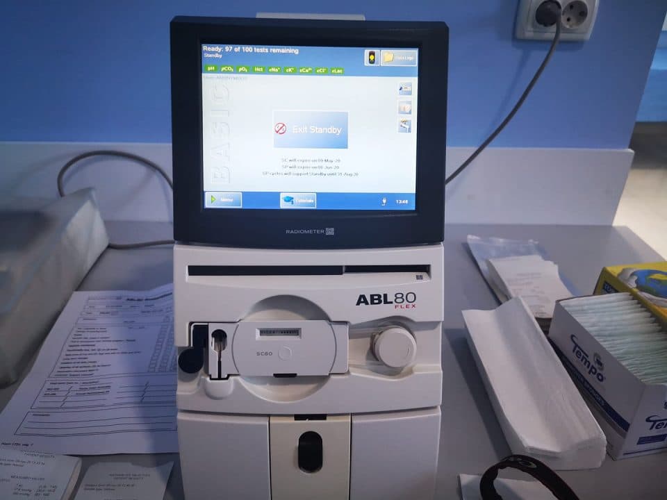 ზუგდიდის ინფექციურ საავადმყოფოში ლაბორატორიული კვლევების ახალი ტექნოლოგია ინერგება