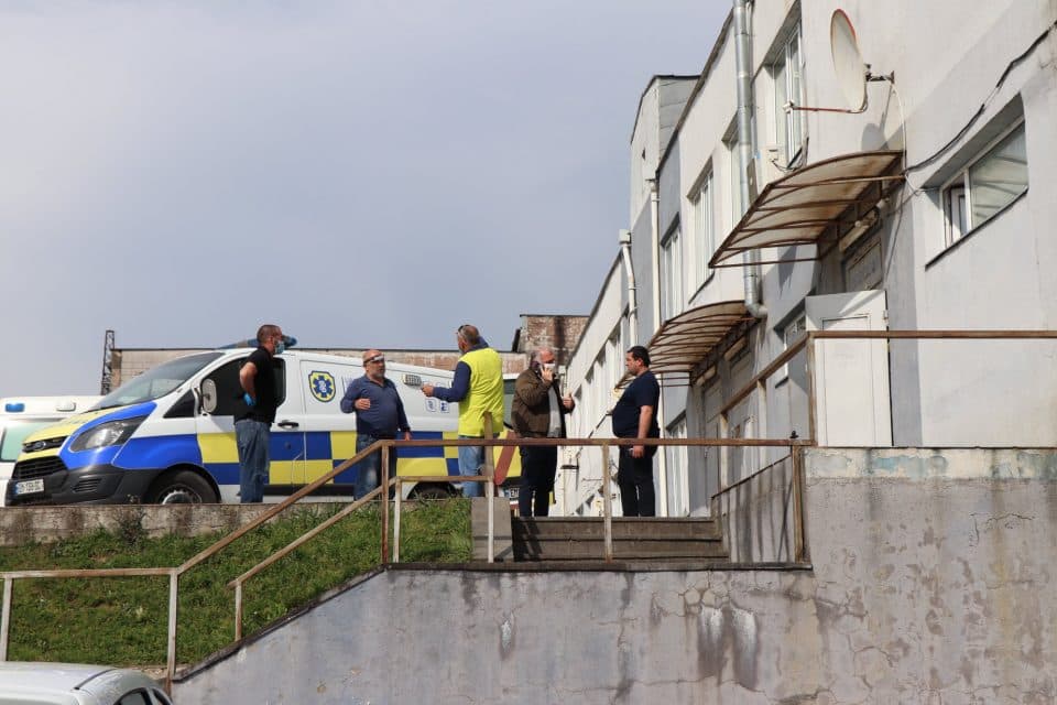 “ევექსის” ხობის ჰოსპიტალში დეზინფექცია ჩატარდა