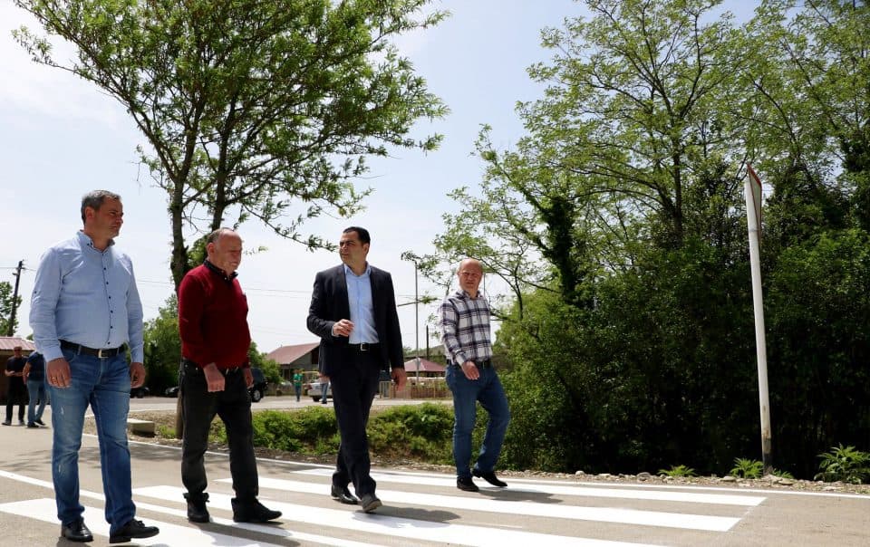 გოლასკურში 7,5 კილომეტრიანი გზის რეაბილიტაცია დასრულდა