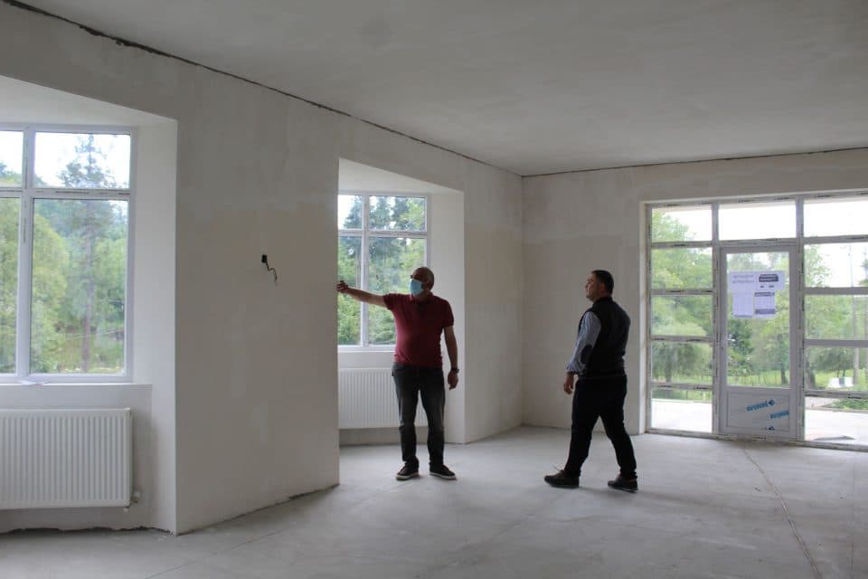 მიქავას ადმინისტრაციულ ერთეულში, საბავშვო ბაღის სამშენებლო სამუშაოები აქტიურად მიმდინარეობს