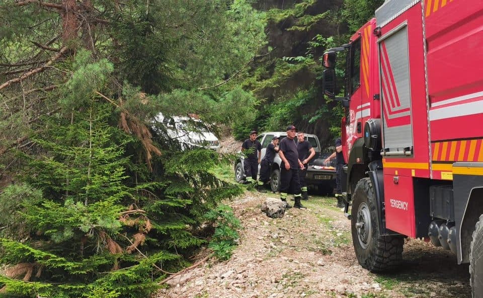 სოფელ ხაიშთან ხანძრის ოთხი კერიდან სამი ლიკვიდირებულია