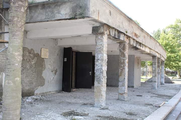 ჯვარის კულტურის სახლის სარეაბილიტაციო სამუშაოების პირველი ეტაპი დაიწყო