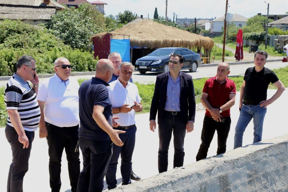 ფოთში, მალთაყვის სანაპირო ზოლის გამწვანების და კუნძულის უბნის კეთილმოწყობის სამუშაოები მიმდინარეობს