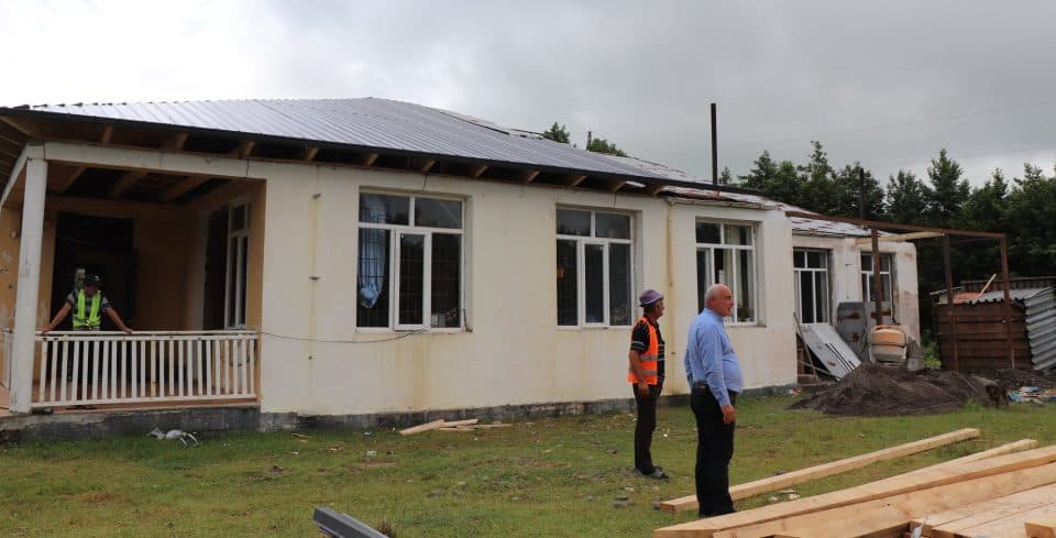 ყულევის ადმინისტრაციულ ერთეულში საჯარო სკოლის რეაბილიტაცია მიმდინარეობს