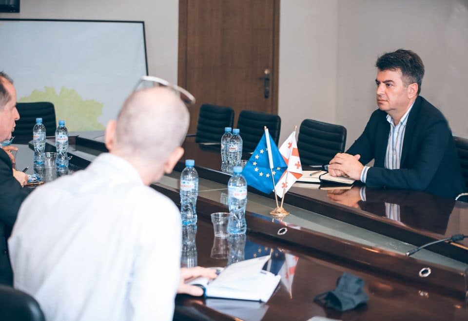 ევროკავშირის სადამკვირვებლო მისიის ხელმძღვანელი მალხაზ თორიას შეხვდა