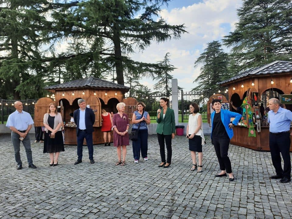 ზუგდიდის სკეიტ პარკში ეთნოსივრცე ოფიციალურად გაიხსნა