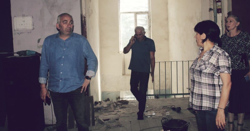 წალენჯიხის საჯარო სკოლებში სარეაბილიტაციო სამუშაოები აქტიურად მიმდინარეობს