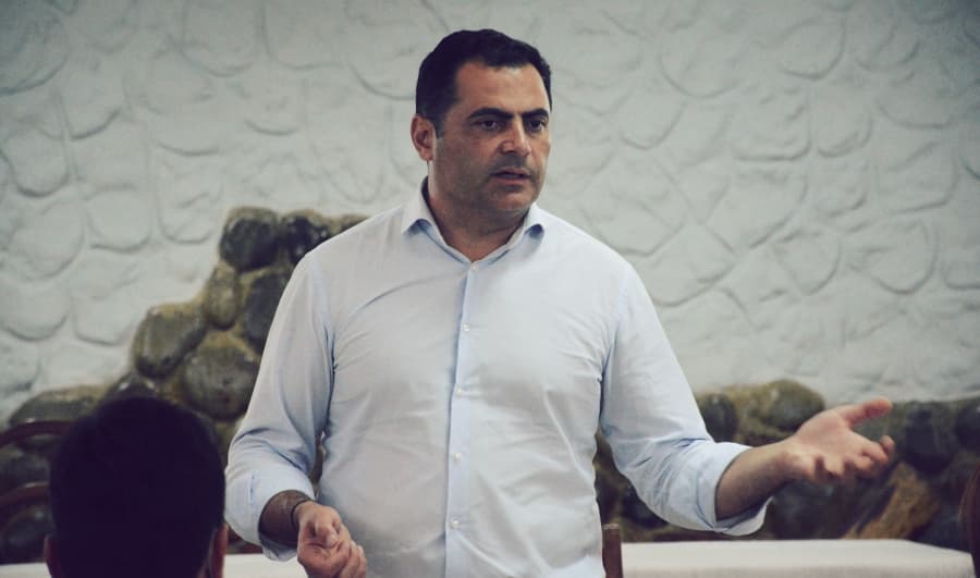 ალექსანდრე მოწერელია წალენჯიხაში ახალგაზრდებს შეხვდა