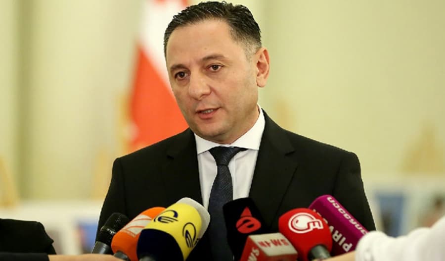 ზუგდიდში შს მინისტრი ვახტანგ გომელაური იმყოფება