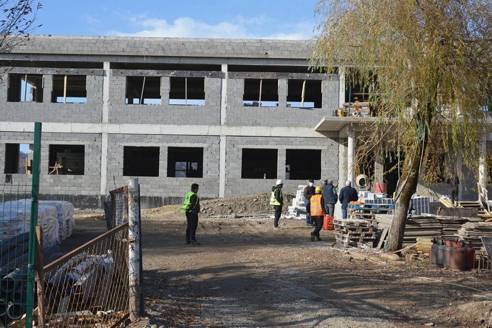 წალენჯიხაში, 150 მოსწავლეზე გათვლილი საჯარო სკოლის მშენებლობა აქტიურად მიმდინარეობს