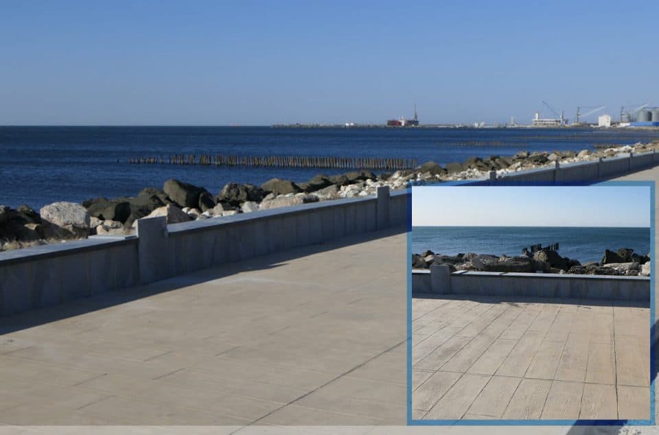 ფოთში, კუნძულის სანაპირო ზოლის რეაბილიტაციის მეორე ეტაპის სამუშაოები მიმდინარეობს