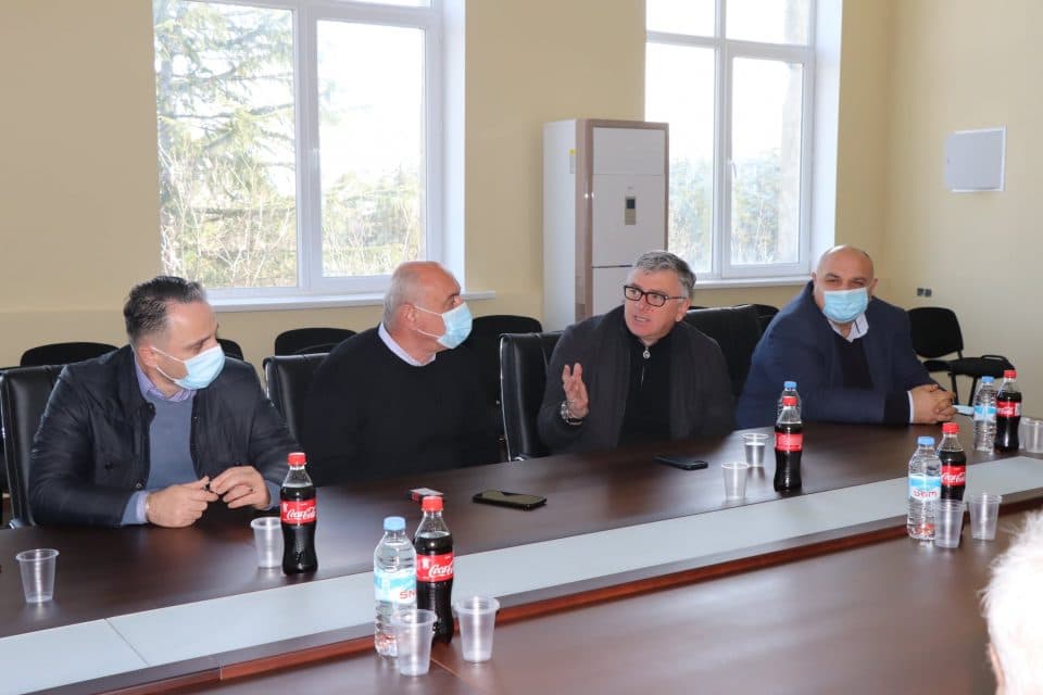 შეხვედრა ხობის მუნიციპალიტეტის მერიაში