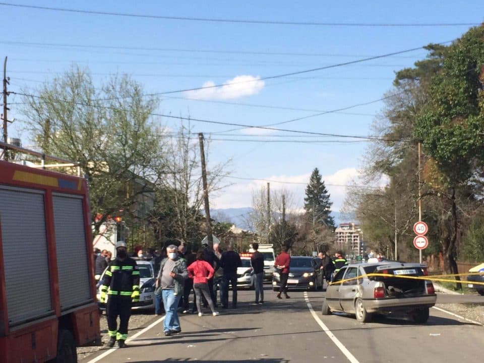 ავტოსაგზაო შემთხვევა ზუგდიდში – არიან დაშავებულები