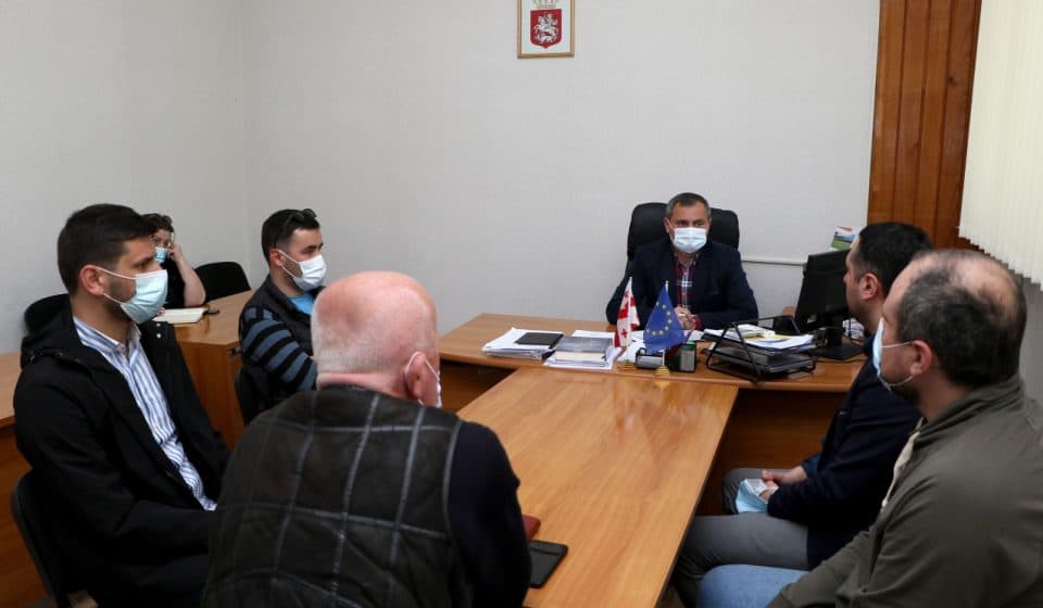 შეხვედრა პროექტის ,, დევნილი თემი – ახალი ხედვა და რესურსი“ ფარგლებში