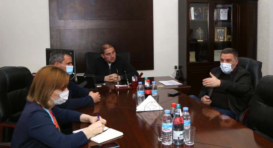 შეხვედრა სენაკის მუნიციპალიტეტის საინვესტიციო პროფილის მიმდინარეობის ფარგლებში