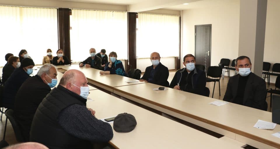 სენაკში, პროექტის -„ვიზრუნოთ ჩვენს უფროს თაობაზე“ პრეზენტაცია გაიმართა