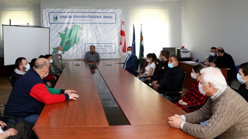 ლევან კუპრეიშვილი გამარჯვებულ სპორტსმენებს შეხვდა