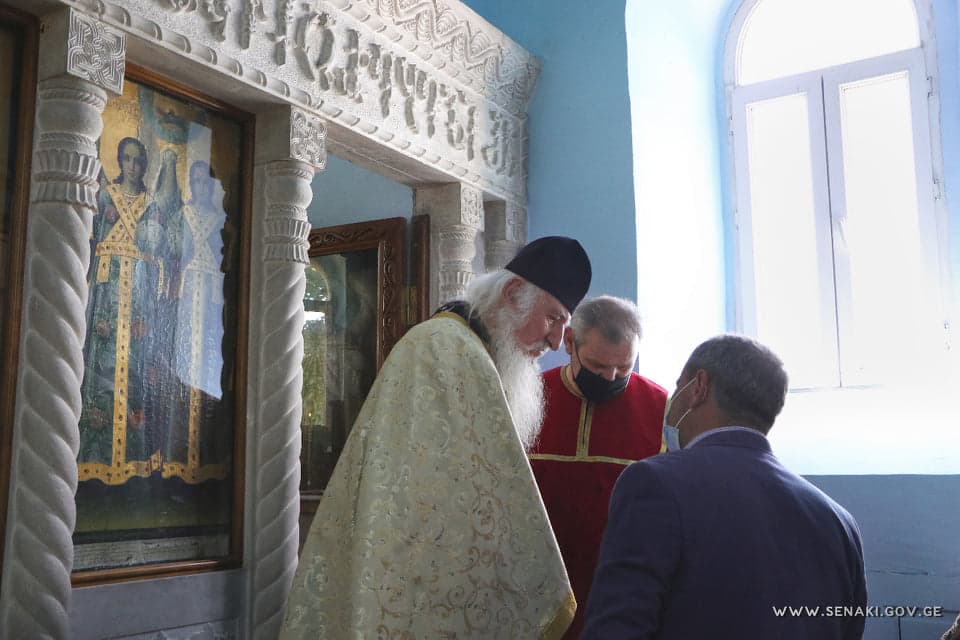 მენჯის მთავარანგელოზთა სახელობის ეკლესიის წინამძღვარს, არქიმანდრიტ მელქისედეკს (მიქავა) დაბადებიდან 76 წელი შეუსრულდა