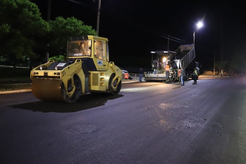 ზუგდიდში, საგზაო ინფრასტრუქტურის მოწყობა ინტენსიურად მიმდინარეობს