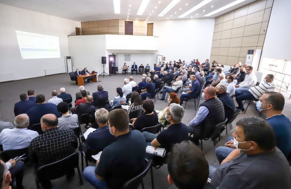 ზუგდიდში გარემოს დაცვისა და სოფლის მეურნეობის მიმდინარე პროგრამებზე სამუშაო შეხვედრა გაიმართა