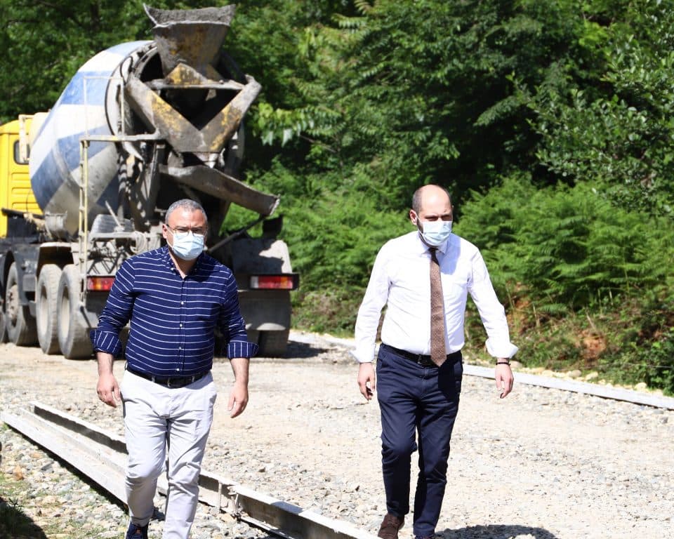 ზუგდიდში ინფრასტრუქტურის მოწყობა აქტიურად მიმდინარეობს