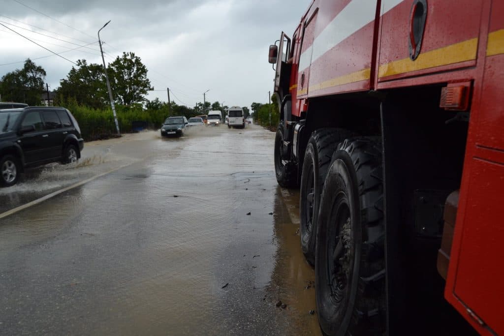 ხობში ძლიერმა წვიმამ პრობლემები შექმნა - image 2