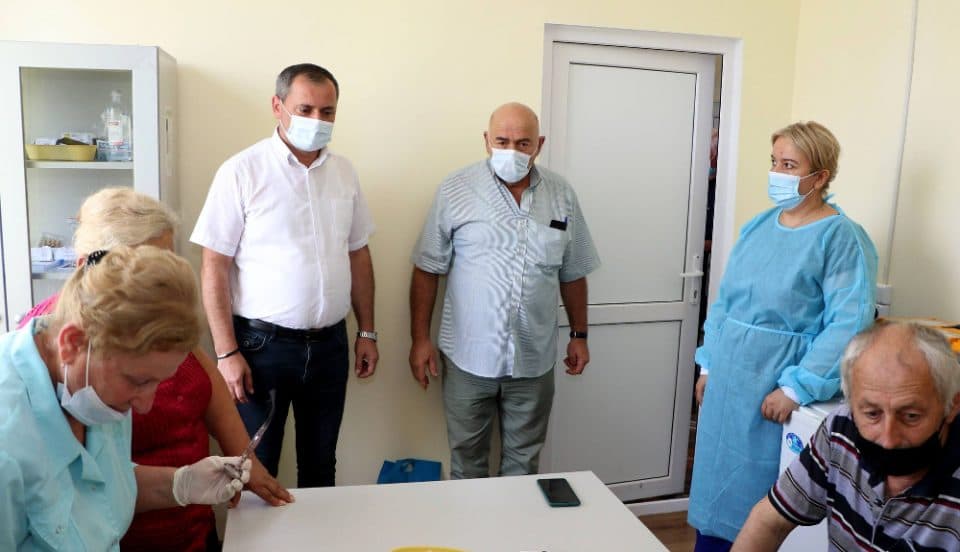 ვაქცინაცია სენაკის მუნიციპალიტეტის ეკის ადმინისტრაციულ ერთეულში