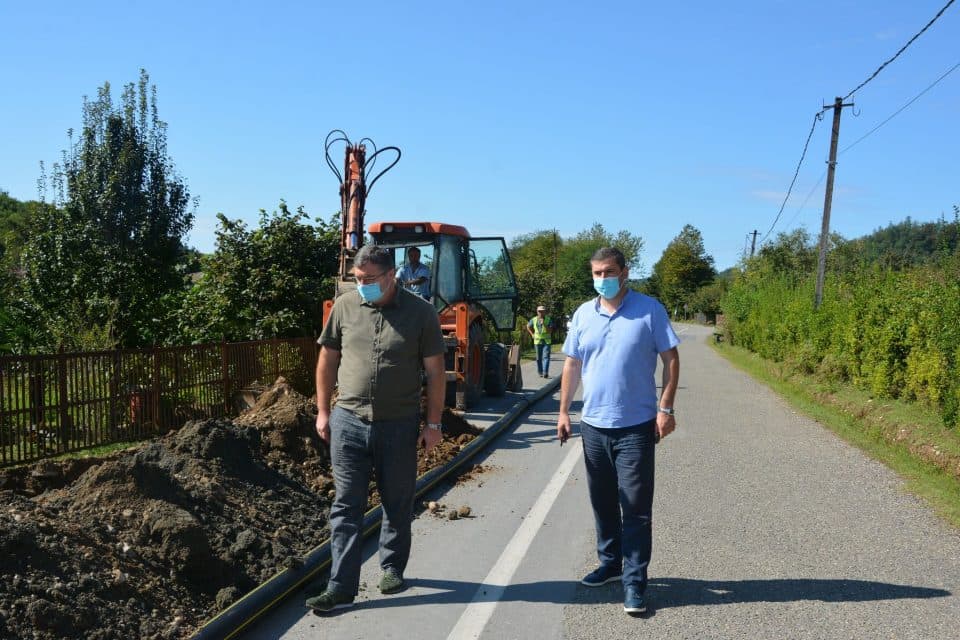 ჩხოროწყუს მუნიციპალიტეტში გაზიფიცირების სამუშაოები აქტიურად მიმდინარეობს