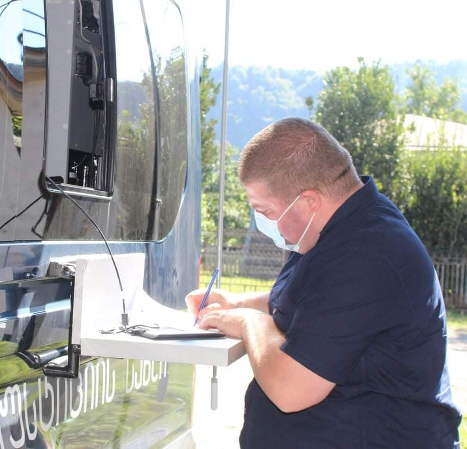 “მობილური იუსტიციის სახლი“ ლიის ადმინისტრაციულ ერთეულში ასრულებს სამუშაოს - image 2