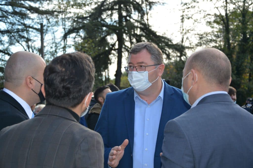 ჩხოროწყუში ახალი საგანგებო სიტუაციების კოორდინაციისა და გადაუდებელი დახმარების ცენტრის შენობა გაიხსნა - image 3