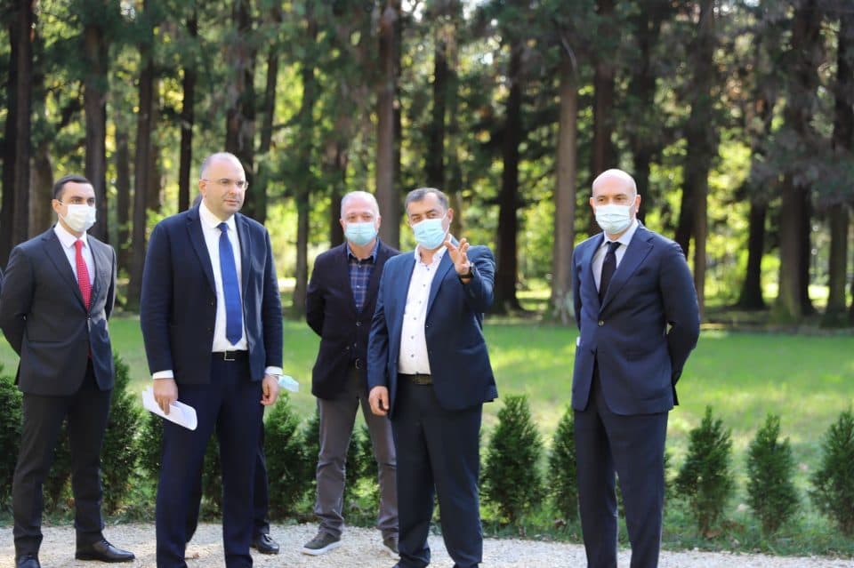 ზუგდიდის ბოტანიკურ ბაღში ,,აფხაზეთის კუთხე’’ გაიხსნა