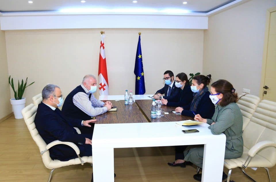 სამეგრელო-ზემო სვანეთის სახელმწიფო რწმუნებული კავკასიაში EBRD-ის რეგიონალურ დირექტორს შეხვდა