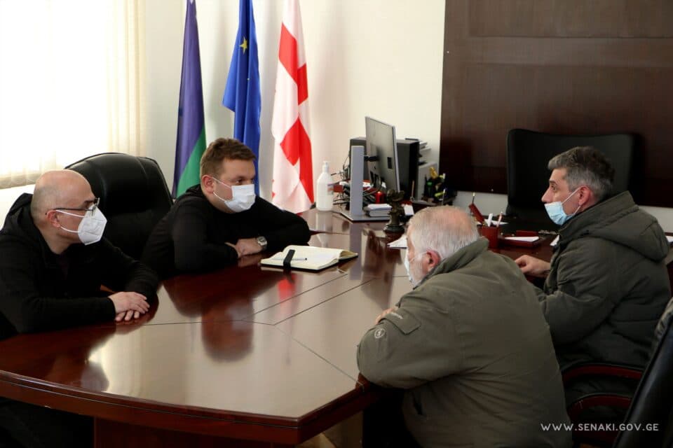 სენაკის მერი თეატრის ახალ სამხატვრო ხელმძღვანელს შეხვდა