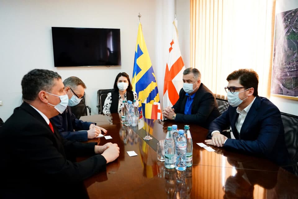 ფოთის მერმა რუმინეთის ელჩს უმასპინძლა