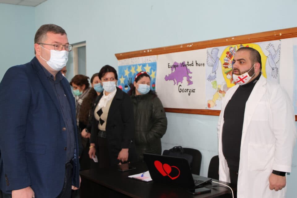 სისხლის ბანკმა ჩხოროწყუს მუნიციპალიტეტში სისხლის უანგარო დონაციის აქციას გამართა