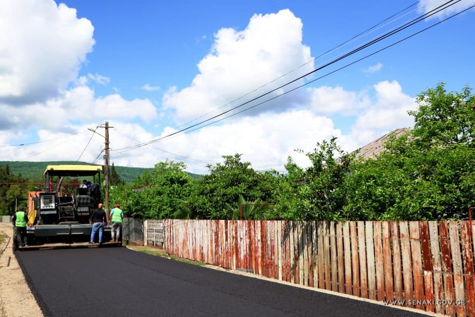 სენაკს კიდევ ერთი განახლებული ქუჩა შეემატა