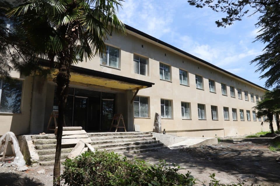 მარტვილის სოფელ ნაგვაზაოში სკოლის სრული რეაბილიტაცია მიმდინარეობს