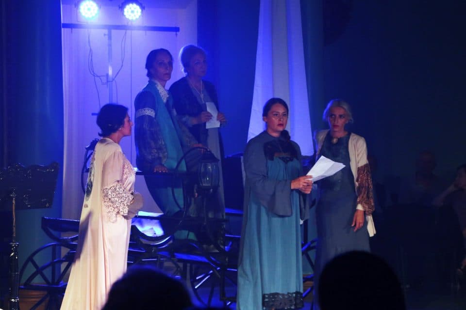 ცხინვალის თეატრის დასის გასტროლი სენაკში