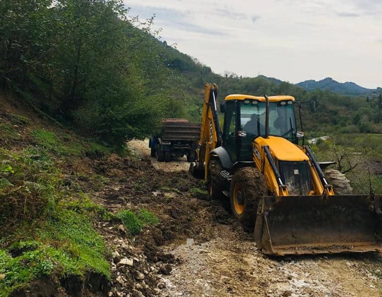 სტიქიისგან მიყენებული ზარალის სალიკვიდაციო სამუშაოები მიმდინარეობს წალენჯიხაში