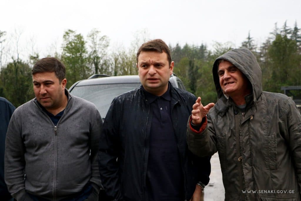 სენაკის მერი სოფელ ლეძაძამეში მიმდინარე სამუშაოებს გაეცნო - image 2