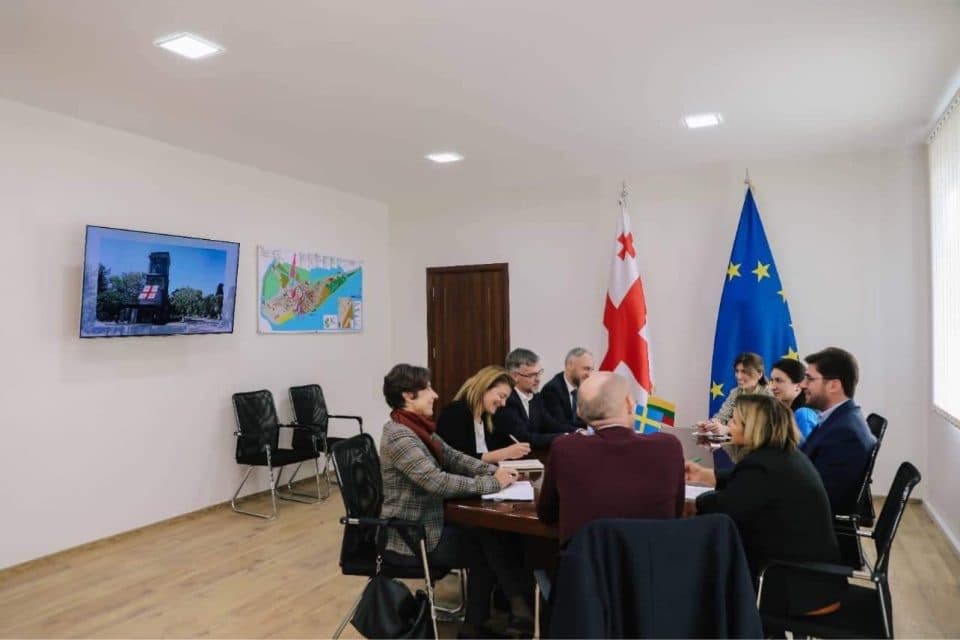 ქალაქ ფოთის მერმა ოთხი ქვეყნის ელჩს უმასპინძლა