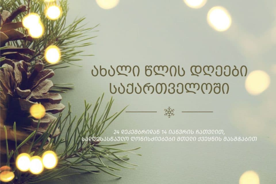 რა ღონისძიებები ჩატარდება მთავრობის ადმინისტრაციის ორგანიზებით სამეგრელო-ზემო სვანეთში [საახალწლო პროგრამა]