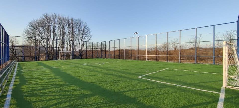 ხობის მუნიციპალიტეტის სოფელ ბიაში სპორტული მოედანი მოეწყო