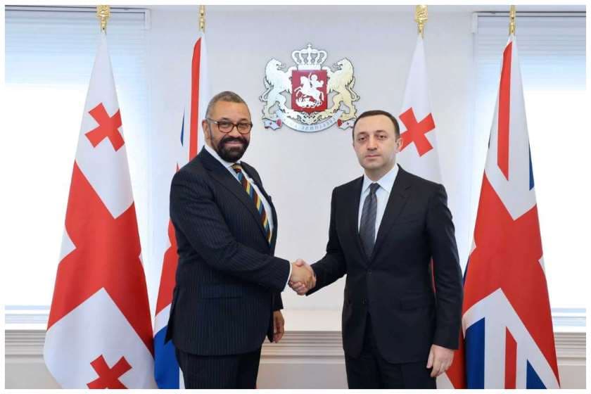 ირაკლი ღარიბაშვილი გაერთიანებული სამეფოს საგარეო, თანამეგობრობისა და განვითარების საქმეთა სახელმწიფო მდივანს შეხვდა