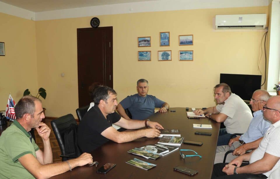 წალენჯიხის მერი რეგიონის ტურიზმის ორგანიზაციის ხელმძღვანელს შეხვდა