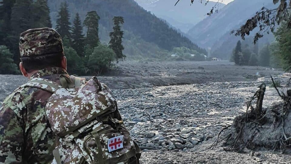 შოვში სამაშველო სამშაოების დროს გარდაცვლილი სამხედრო ზუგდიდელია