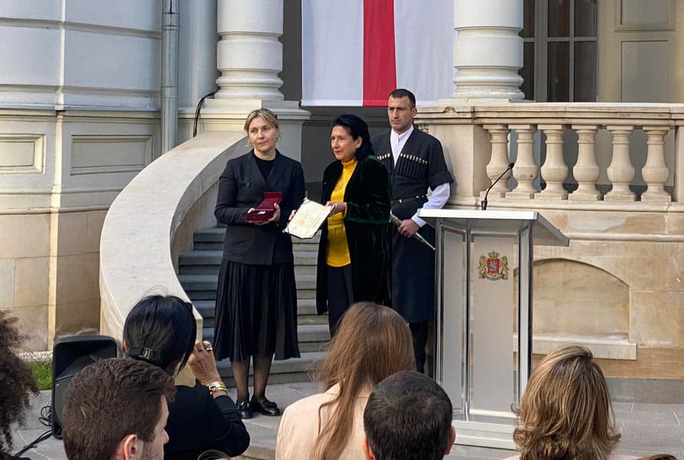 პრეზიდენტმა ნიკო კვარაცხელია ღირსების მედლით დააჯილდოვა